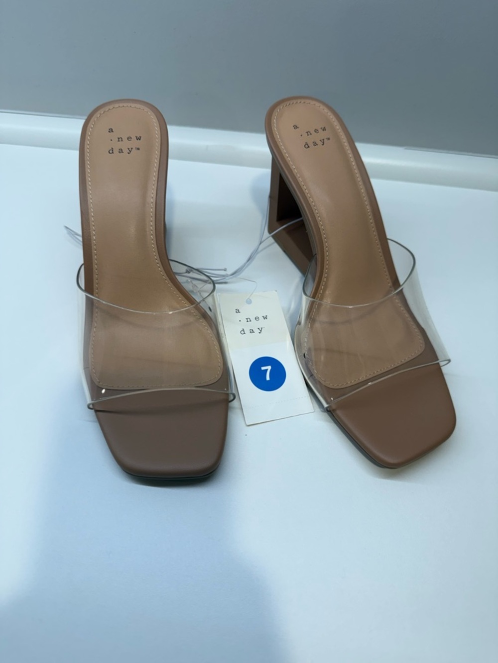 NWT Beige Wedges Size 7
